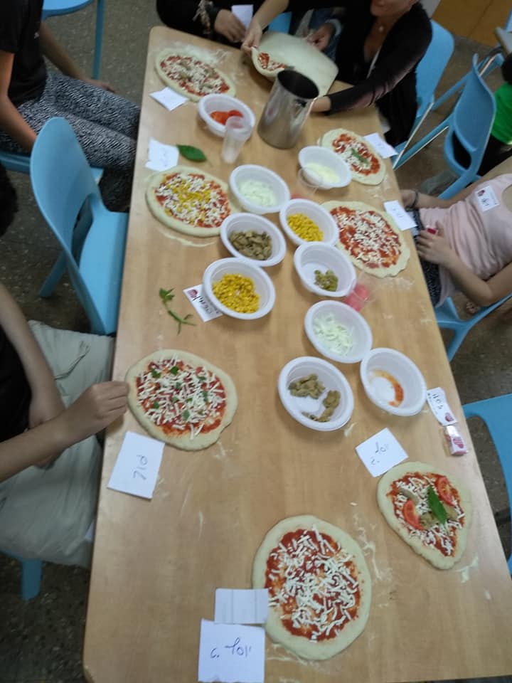 פיצה במחלקת הנוער במרכז לבריאות הנפש