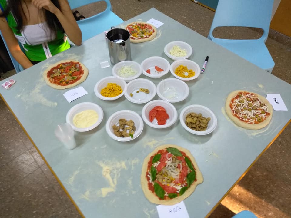 פיצה במחלקת הנוער במרכז לבריאות הנפש