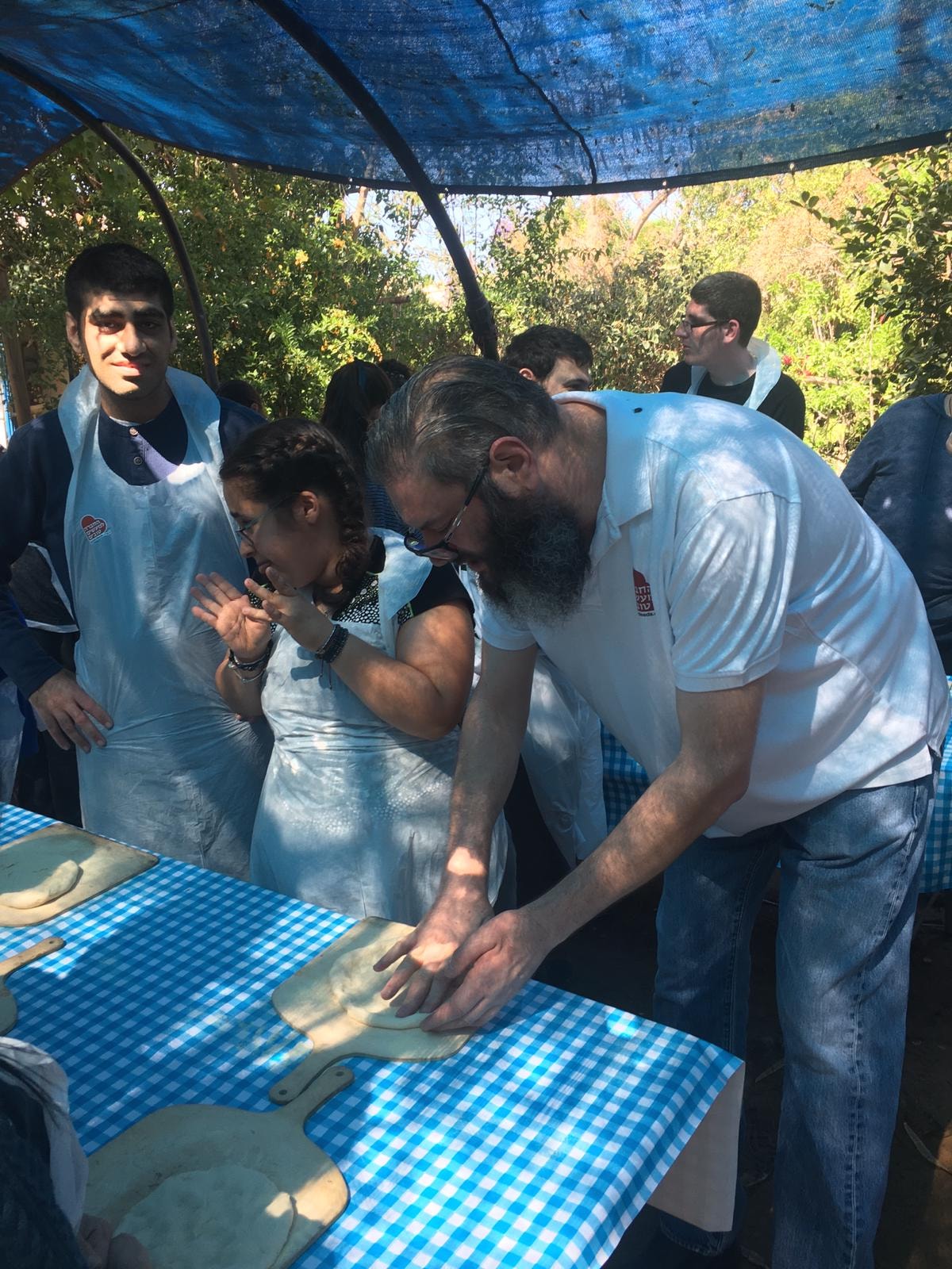 סדנת פיצה בחוות יבולים