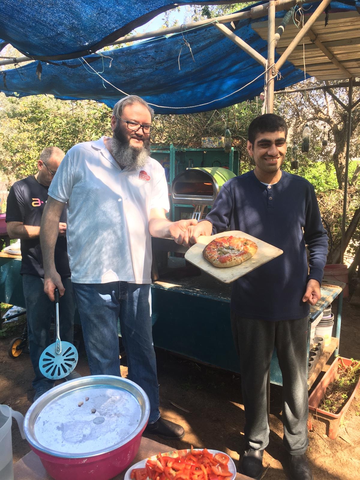 סדנת פיצה בחוות יבולים