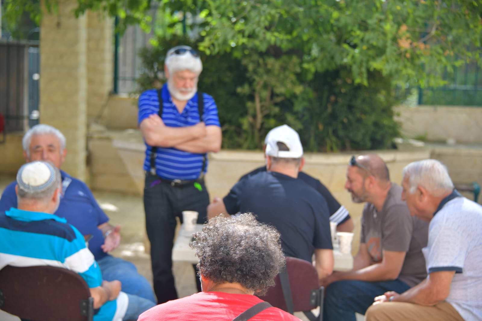סדנת פיצה לקבוצת נכי צה"ל בירושלים