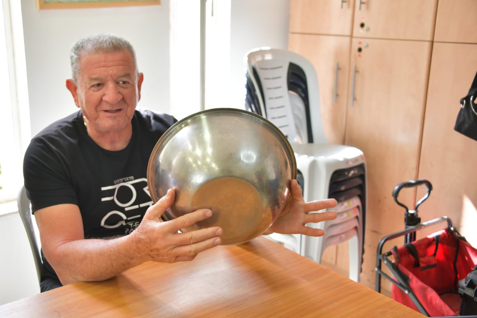 סדנת פיצה לקבוצת נכי צה"ל בירושלים