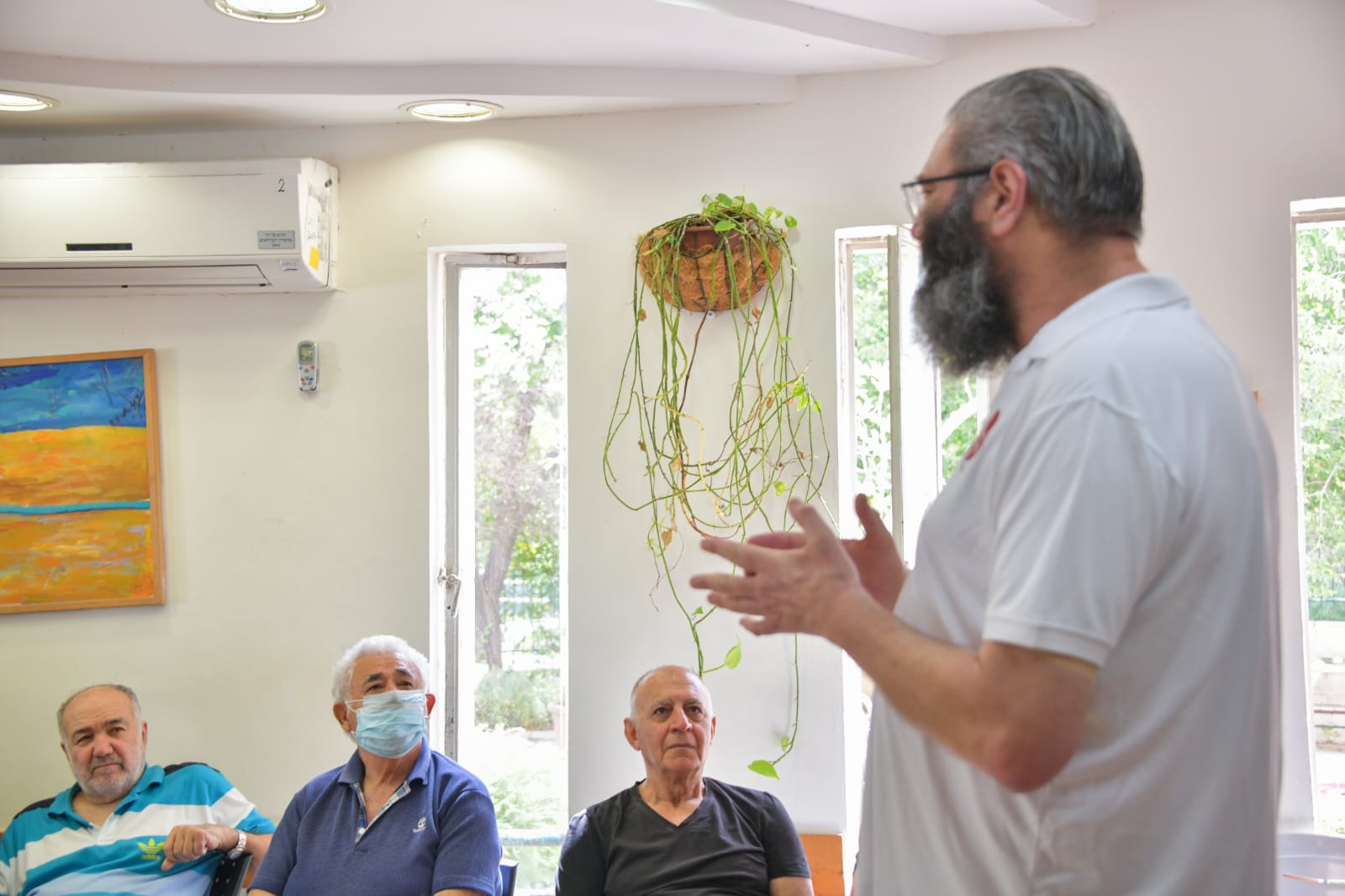 סדנת פיצה לקבוצת נכי צה"ל בירושלים