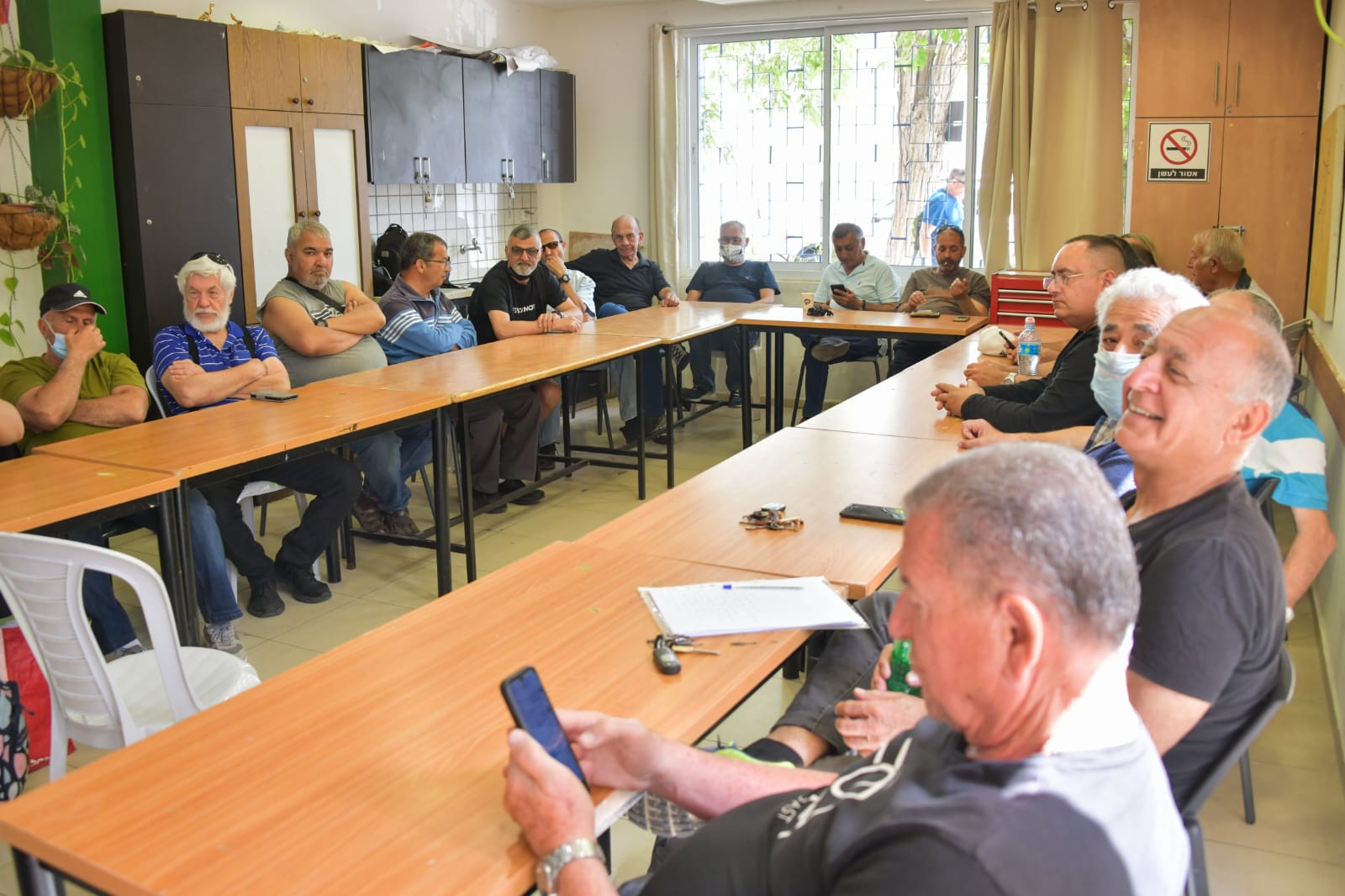 סדנת פיצה לקבוצת נכי צה"ל בירושלים