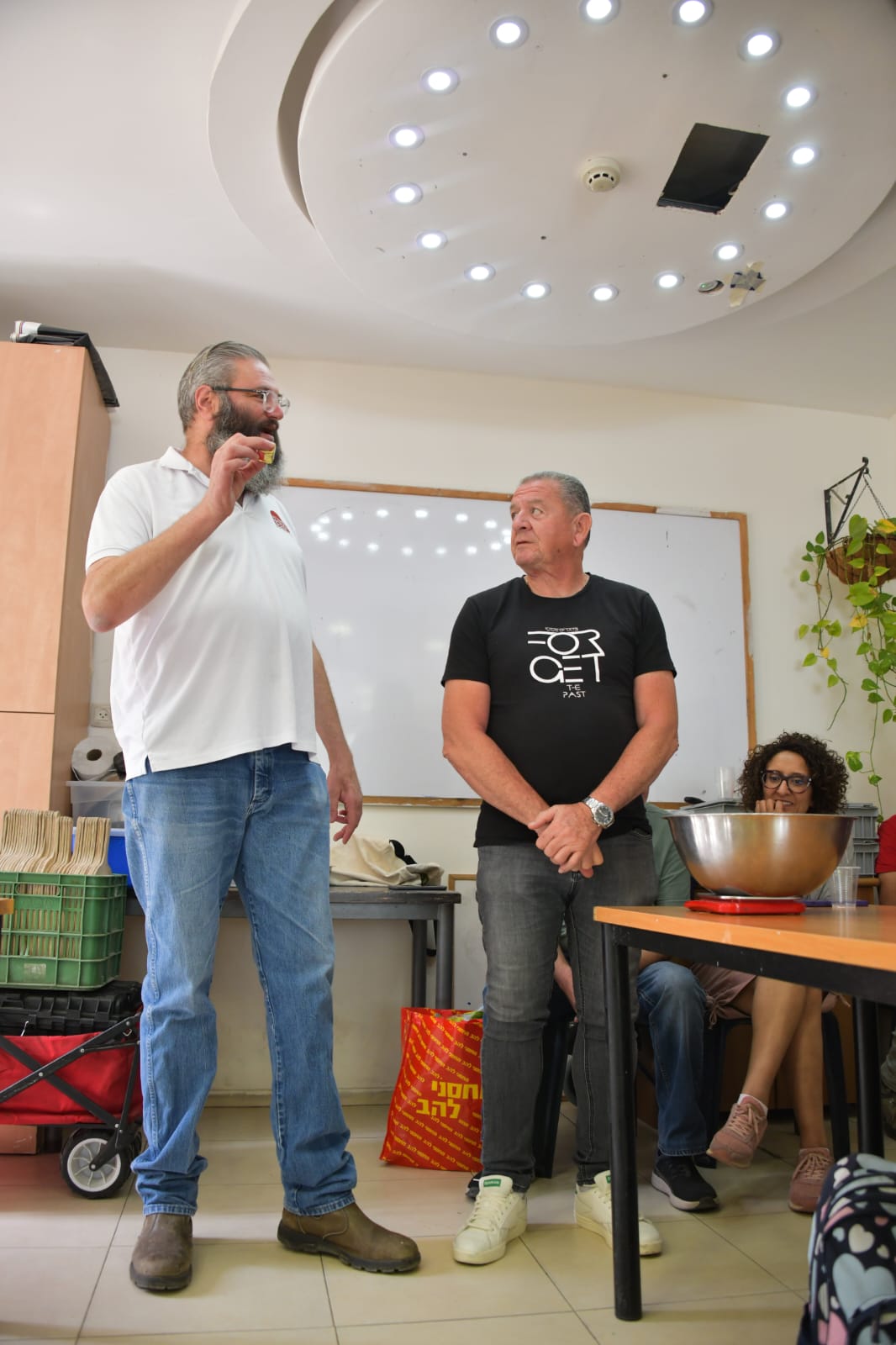 סדנת פיצה לקבוצת נכי צה"ל בירושלים