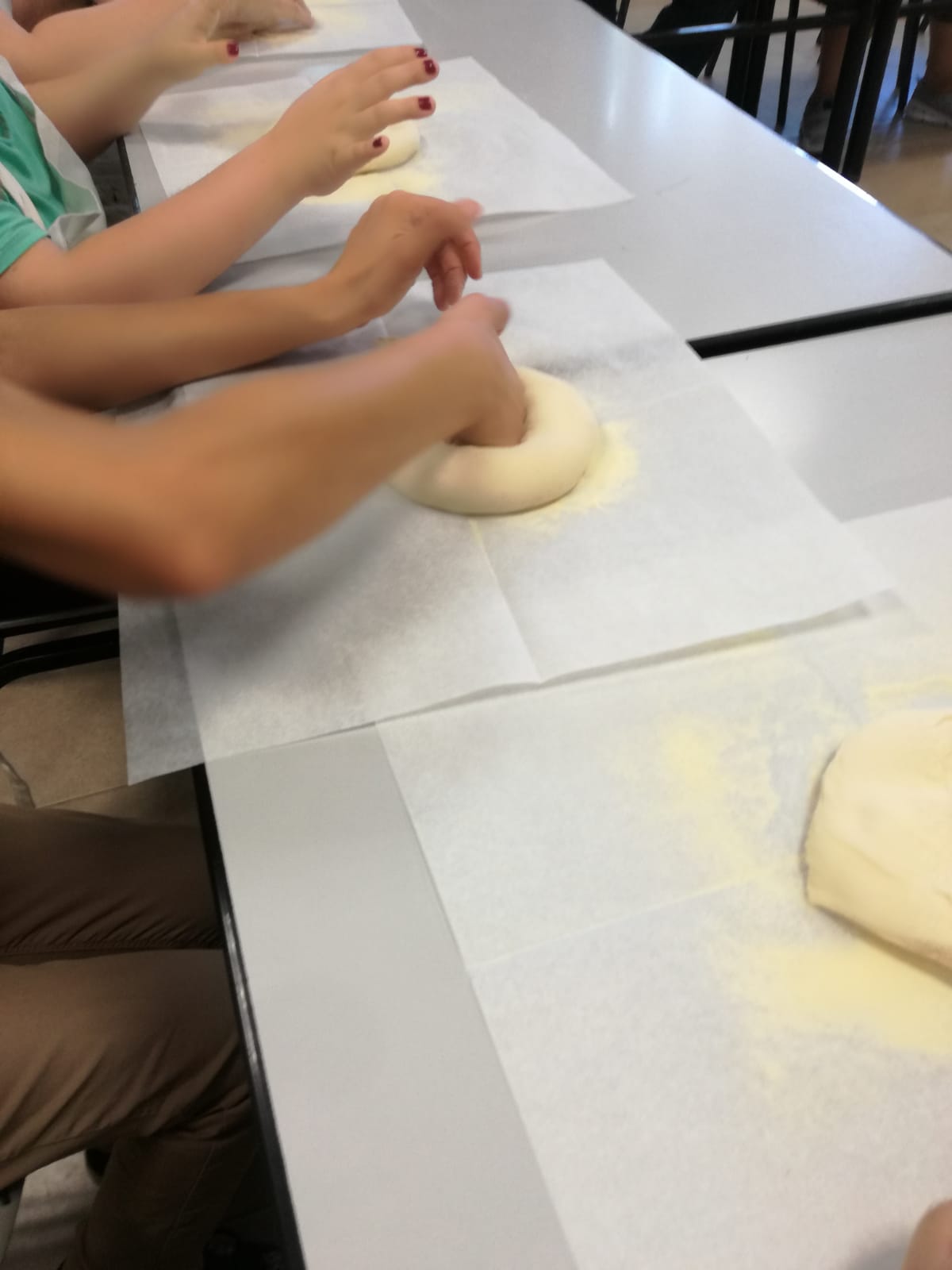 סדנת פיצה במכללה לכישורי חיים