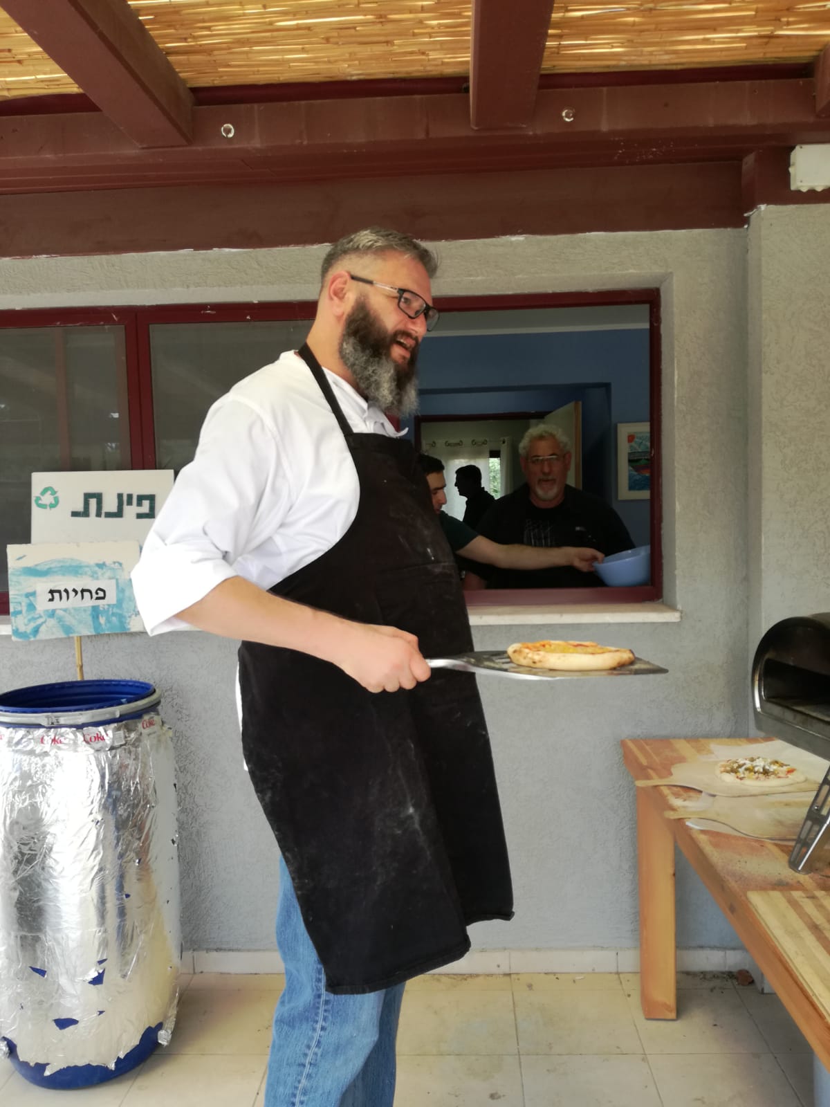 סדנת פיצה במכללה לכישורי חיים