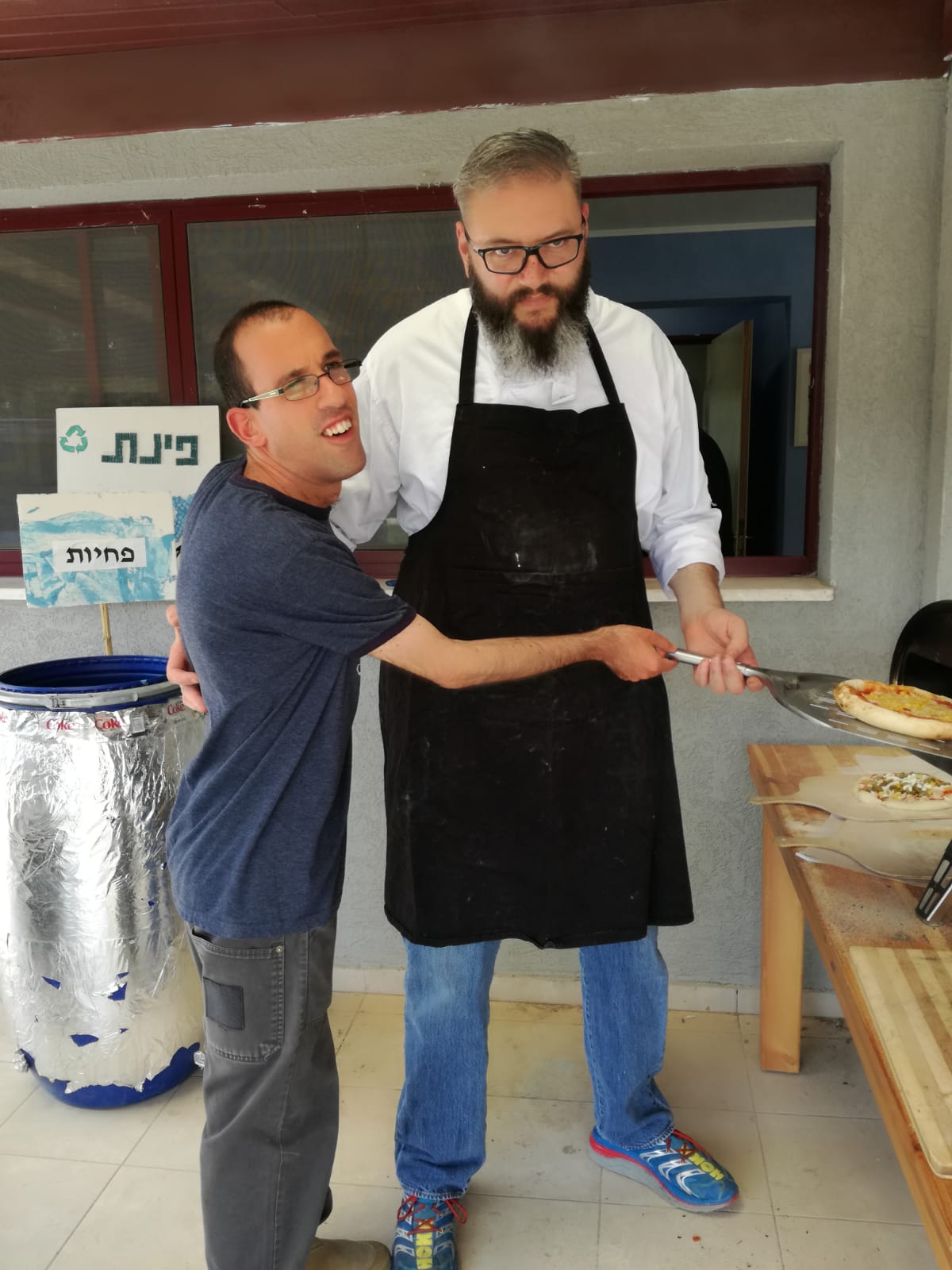 סדנת פיצה במכללה לכישורי חיים