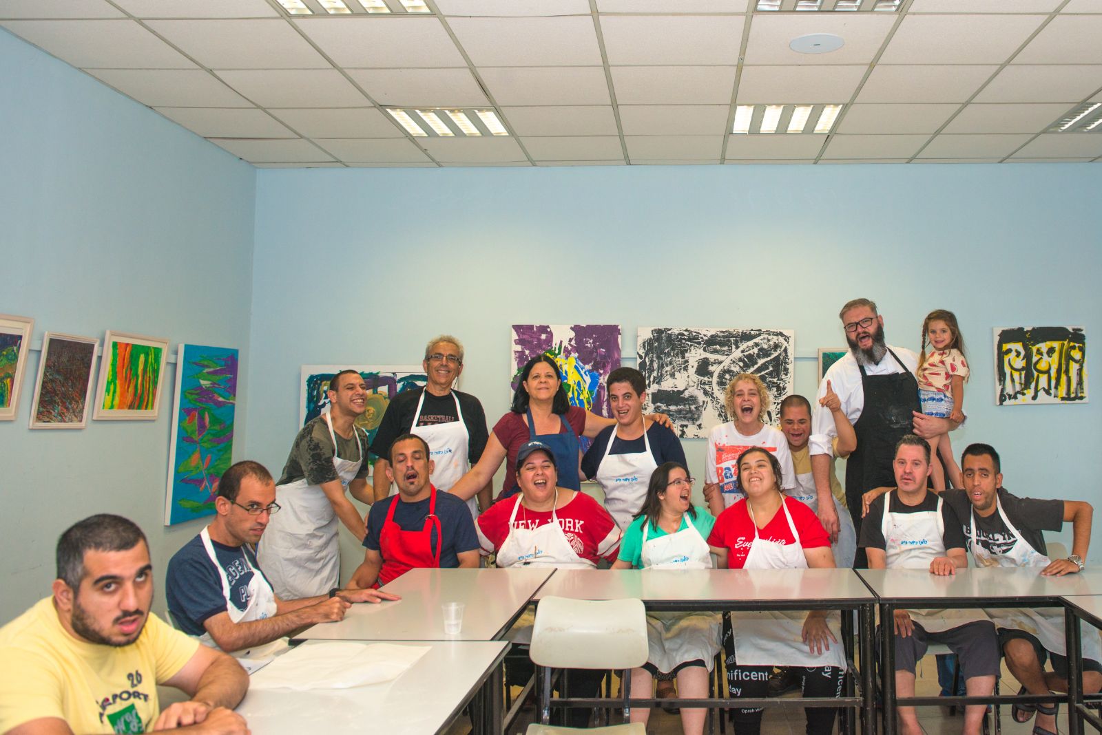 סדנת פיצה במכללה לכישורי חיים