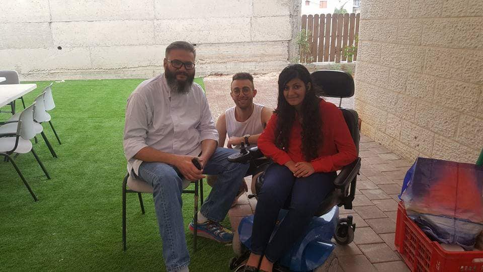 סדנת פיצה עם ילדים בעלי מוגבלויות