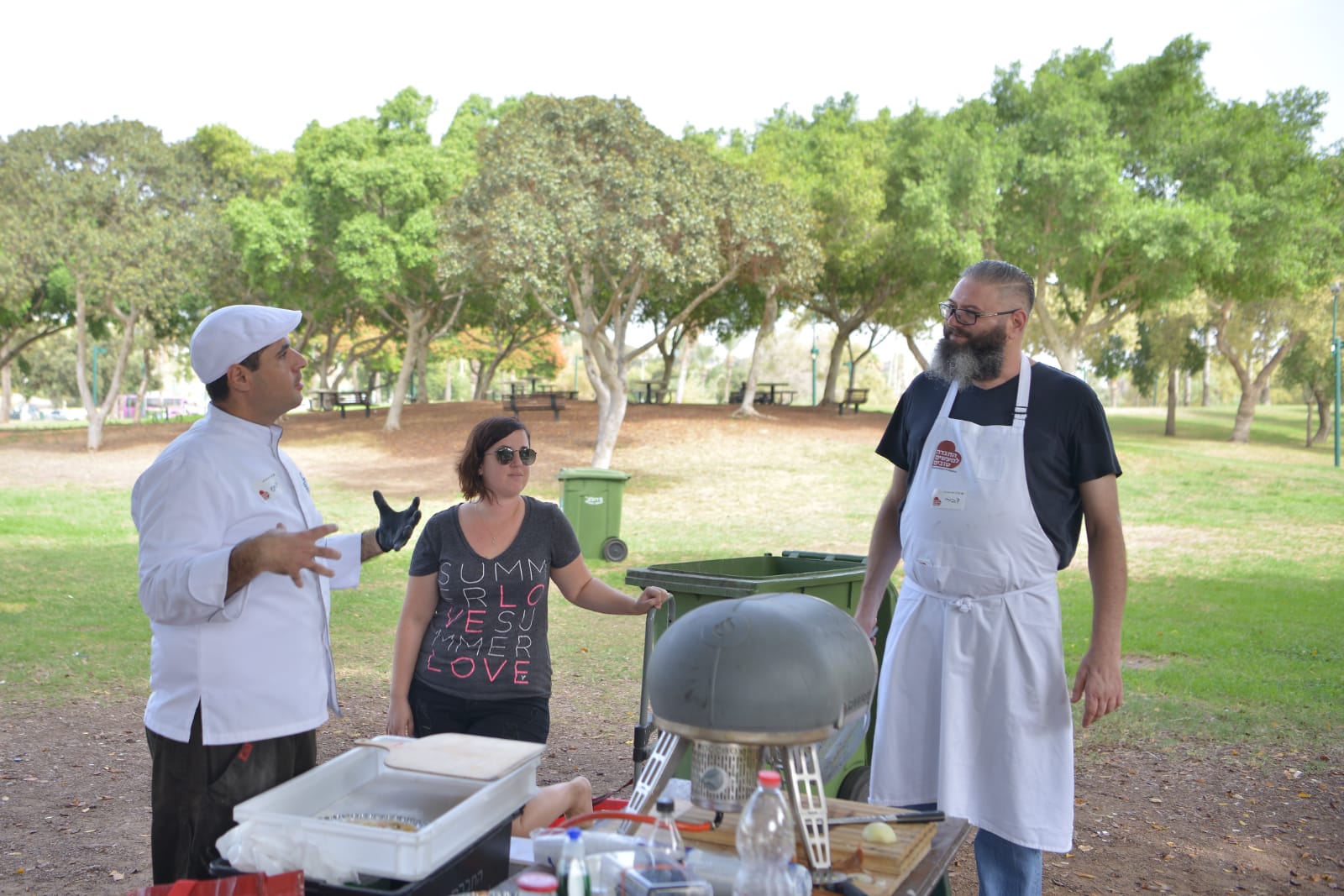 פיצה עם חניכי בית אקשטיין בטבע