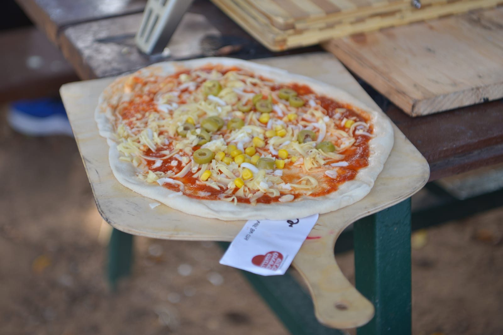 פיצה עם חניכי בית אקשטיין בטבע