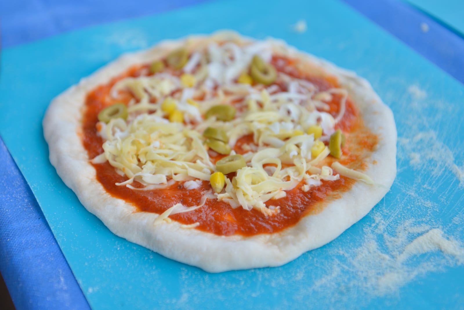 פיצה עם חניכי בית אקשטיין בטבע