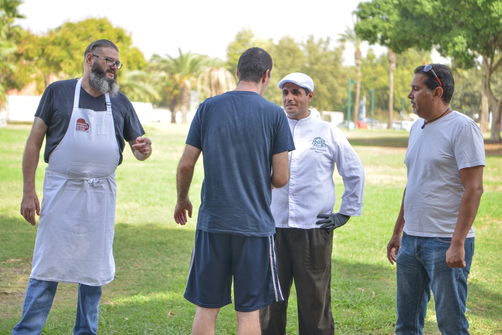 פיצה עם חניכי בית אקשטיין בטבע