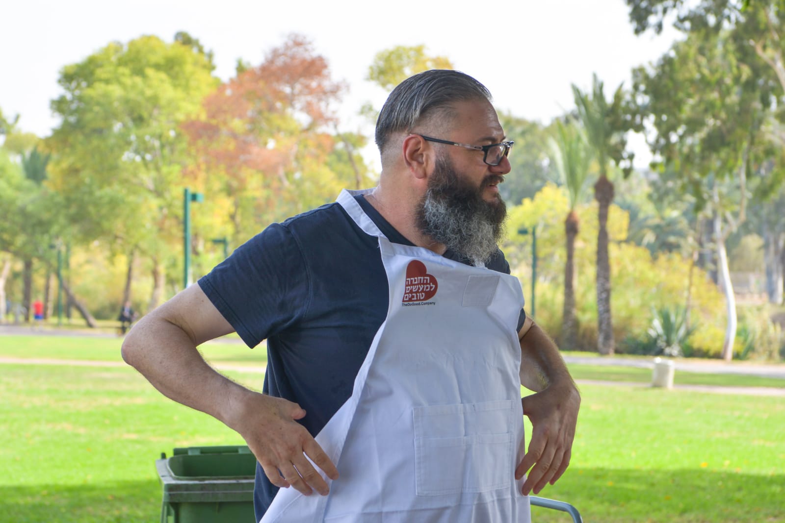 פיצה עם חניכי בית אקשטיין בטבע