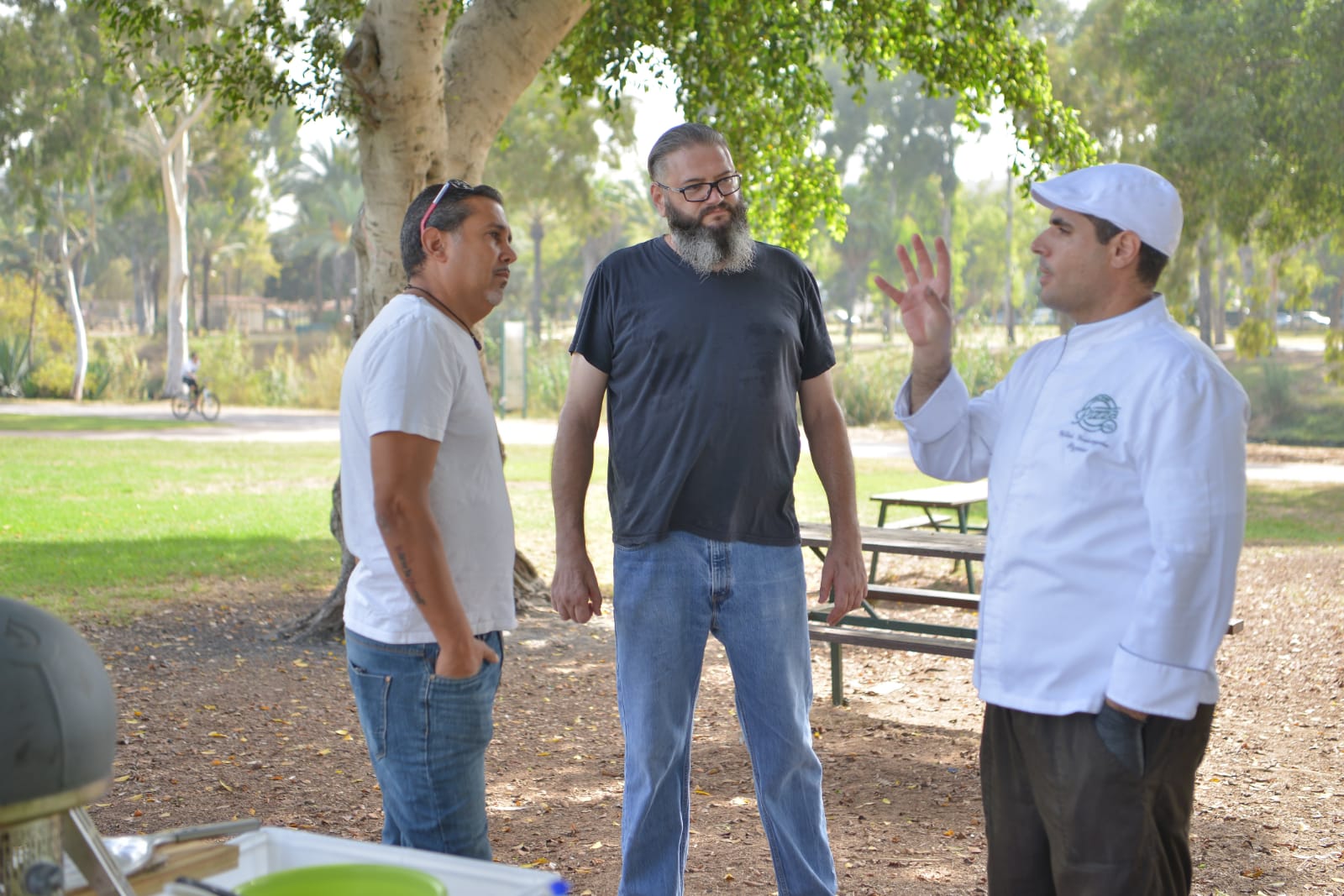 פיצה עם חניכי בית אקשטיין בטבע