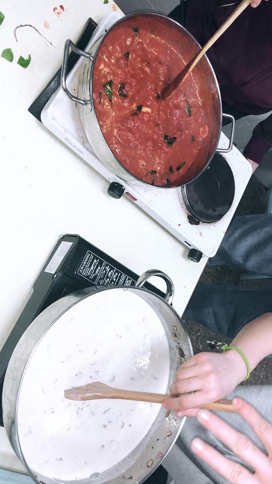 אחר צהריים איטלקי במח' הנוער