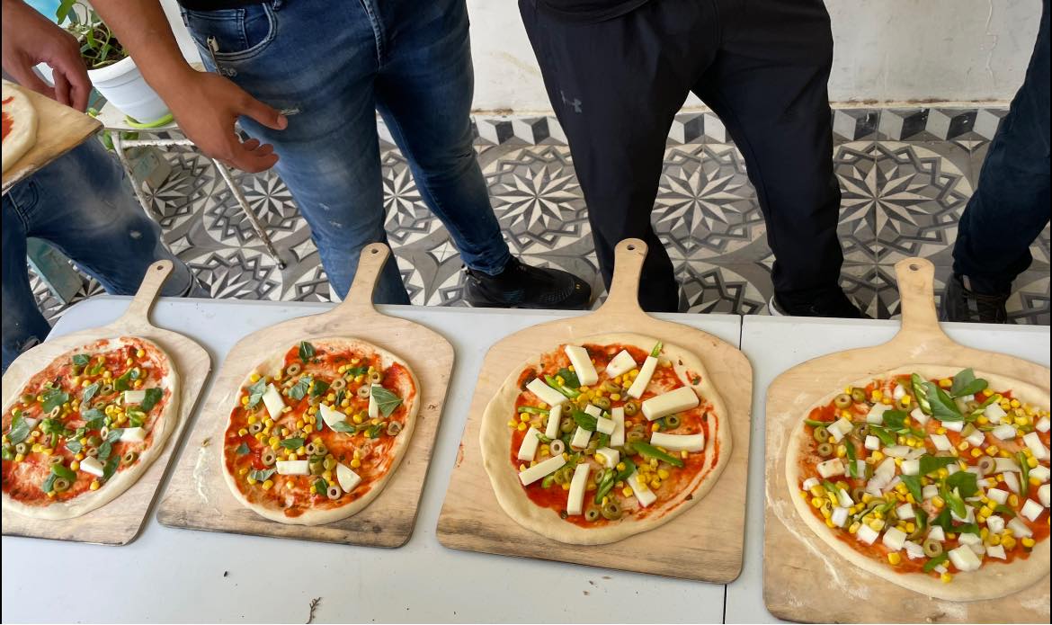 סדנת פיצה עם הרשות לשיקום האסיר