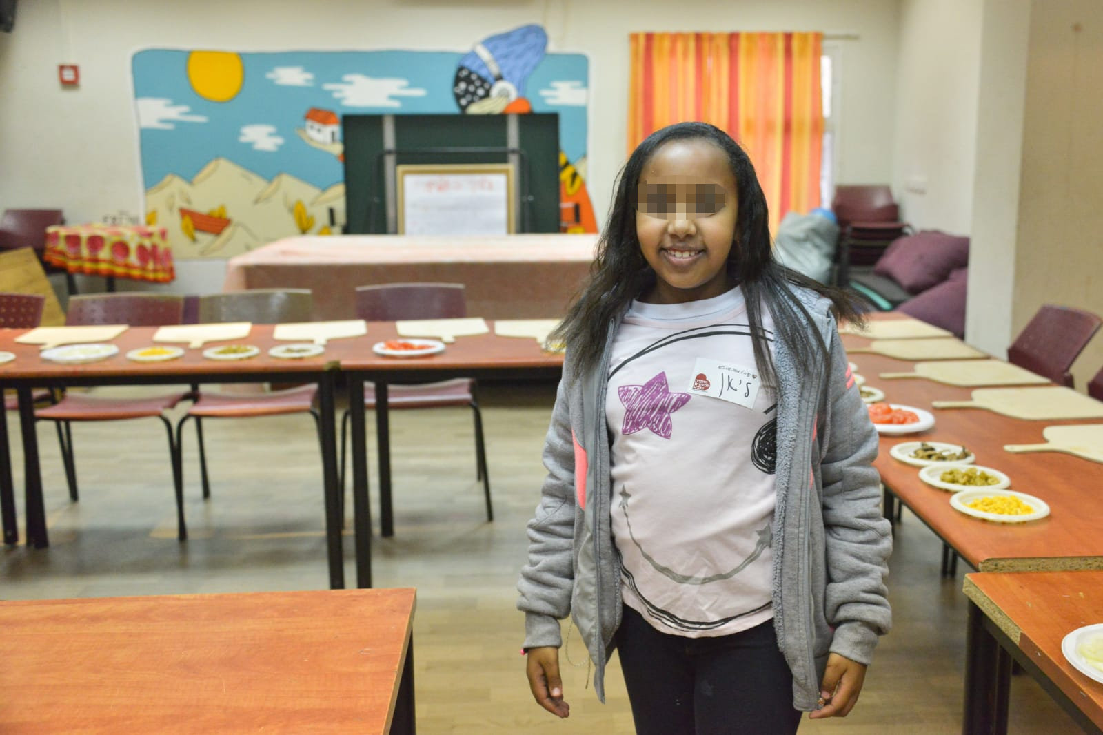 סדנת פיצה במרכז לנוער בסיכון