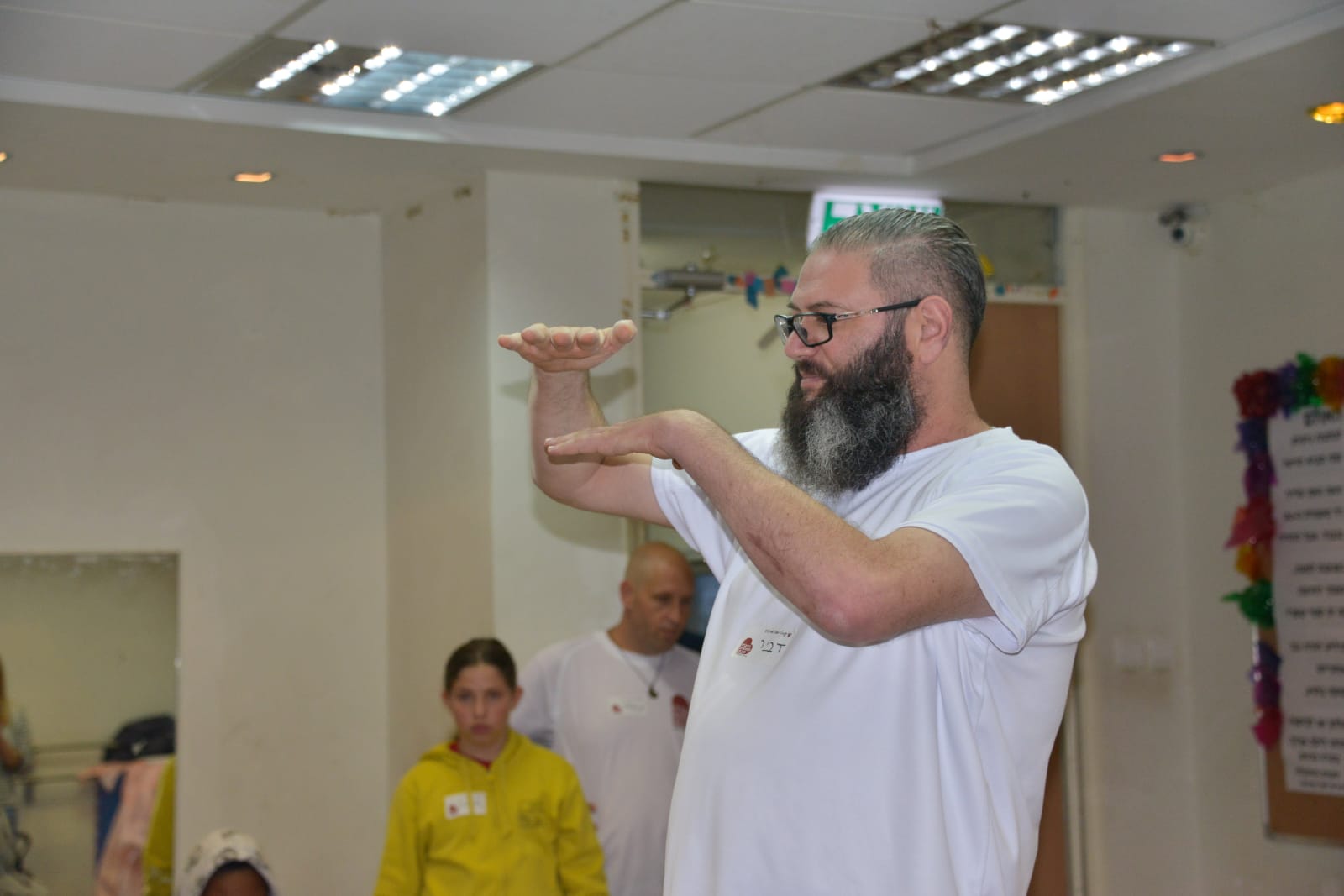 סדנת פיצה במרכז לנוער בסיכון