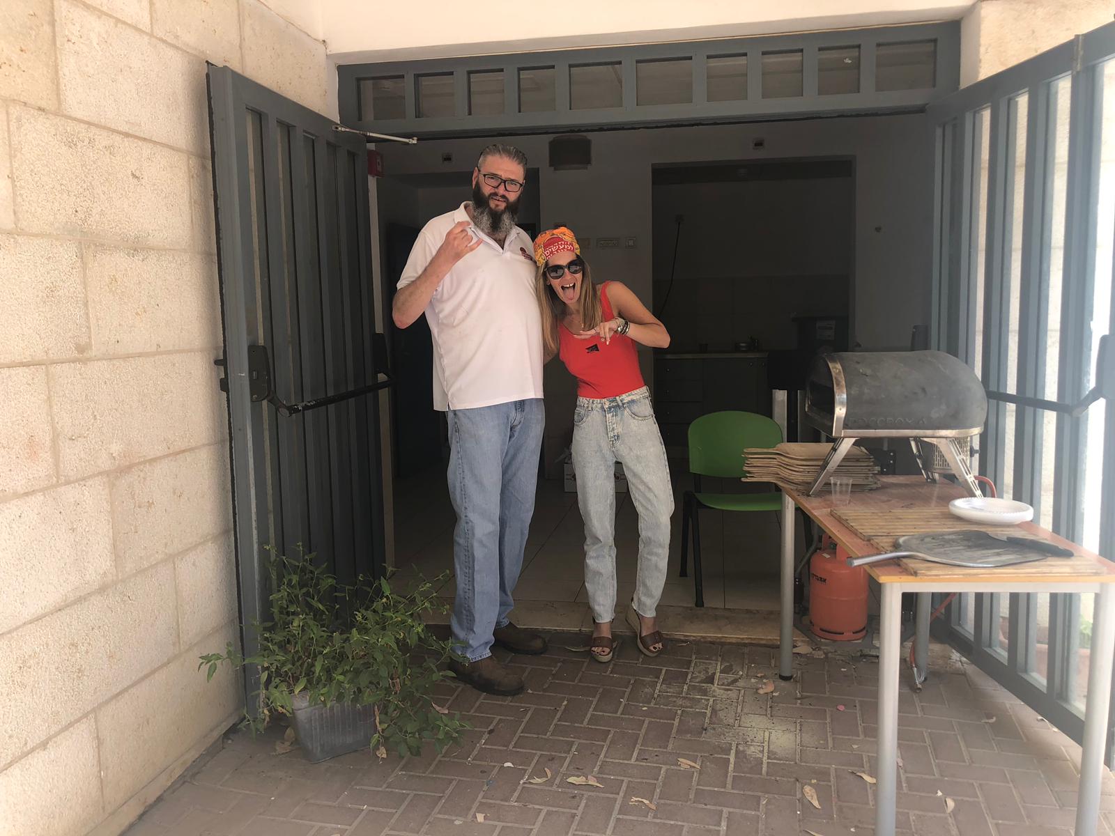 סדנת פיצה עם ילדי א"קים רמלה