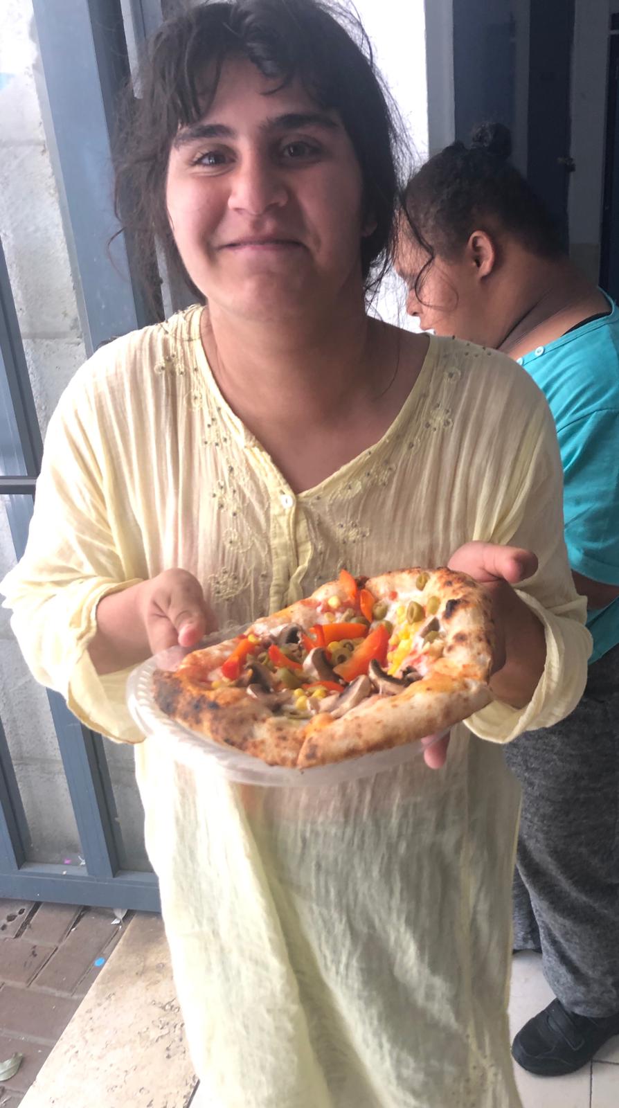 סדנת פיצה עם ילדי א"קים רמלה