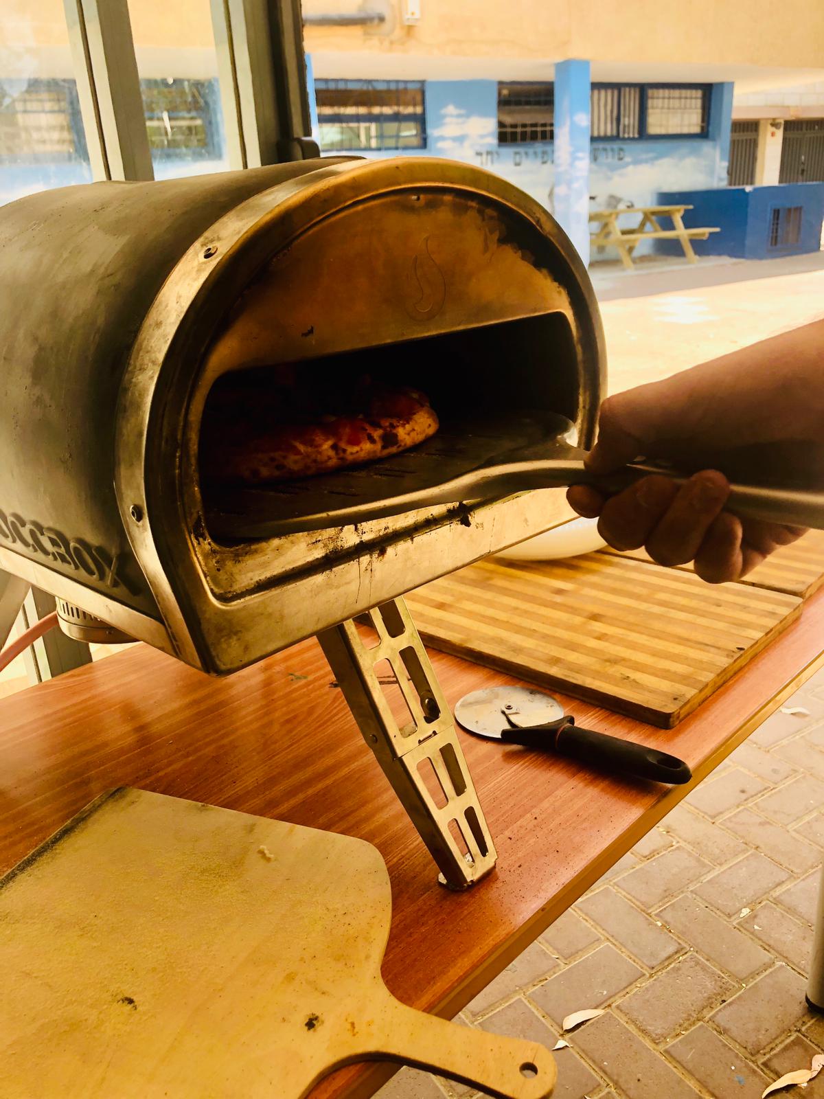 סדנת פיצה עם ילדי א"קים רמלה