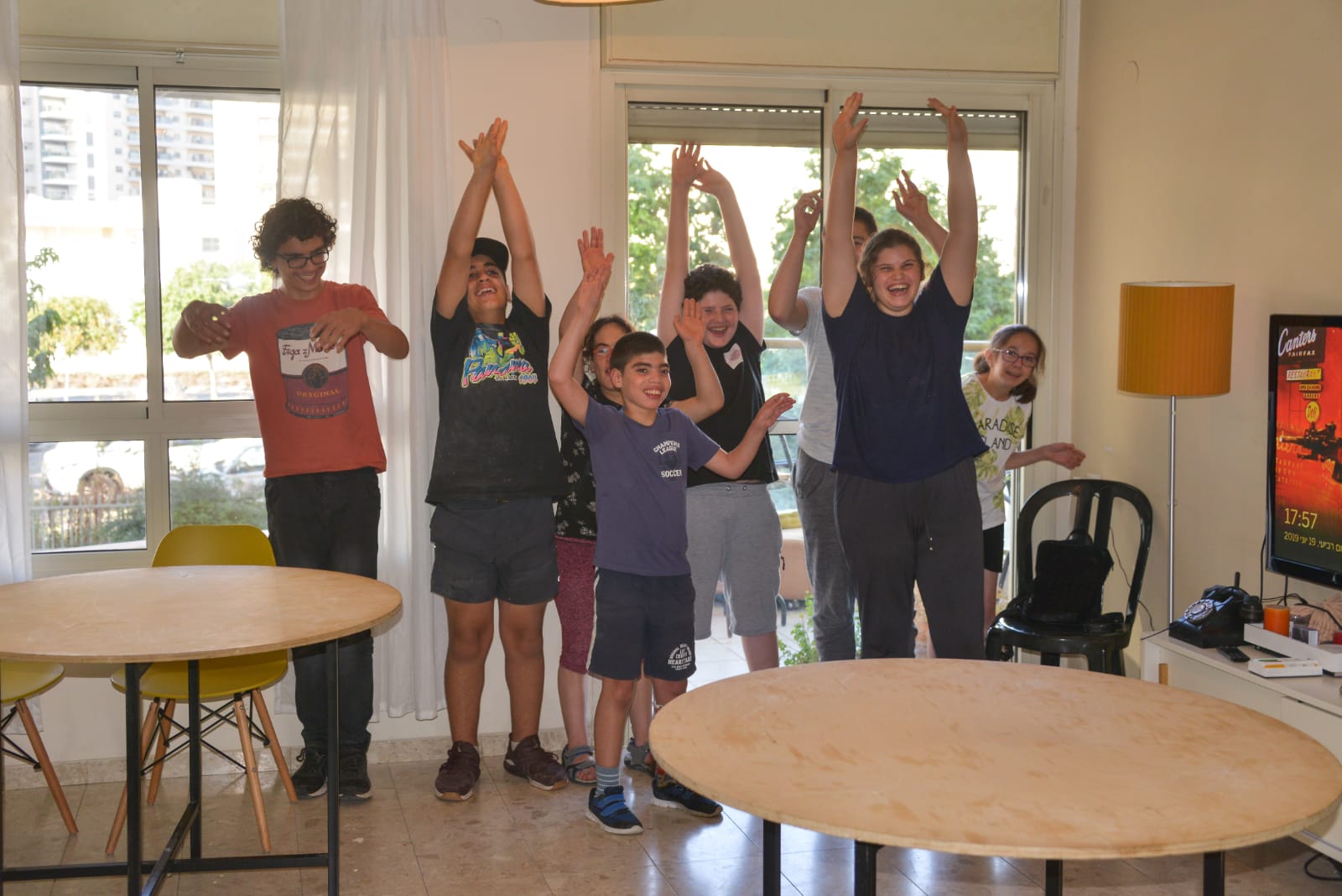 ילדי פרוייקט כפתור והשף צחי בוקששתר