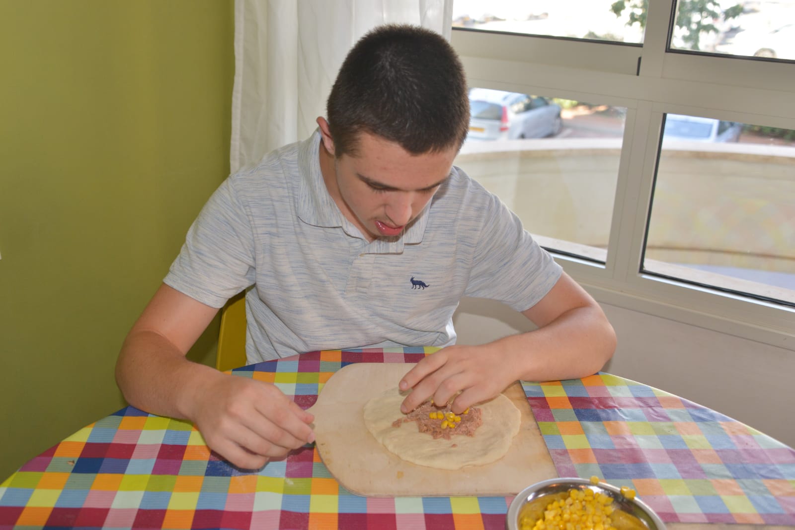 ילדי פרוייקט כפתור והשף צחי בוקששתר