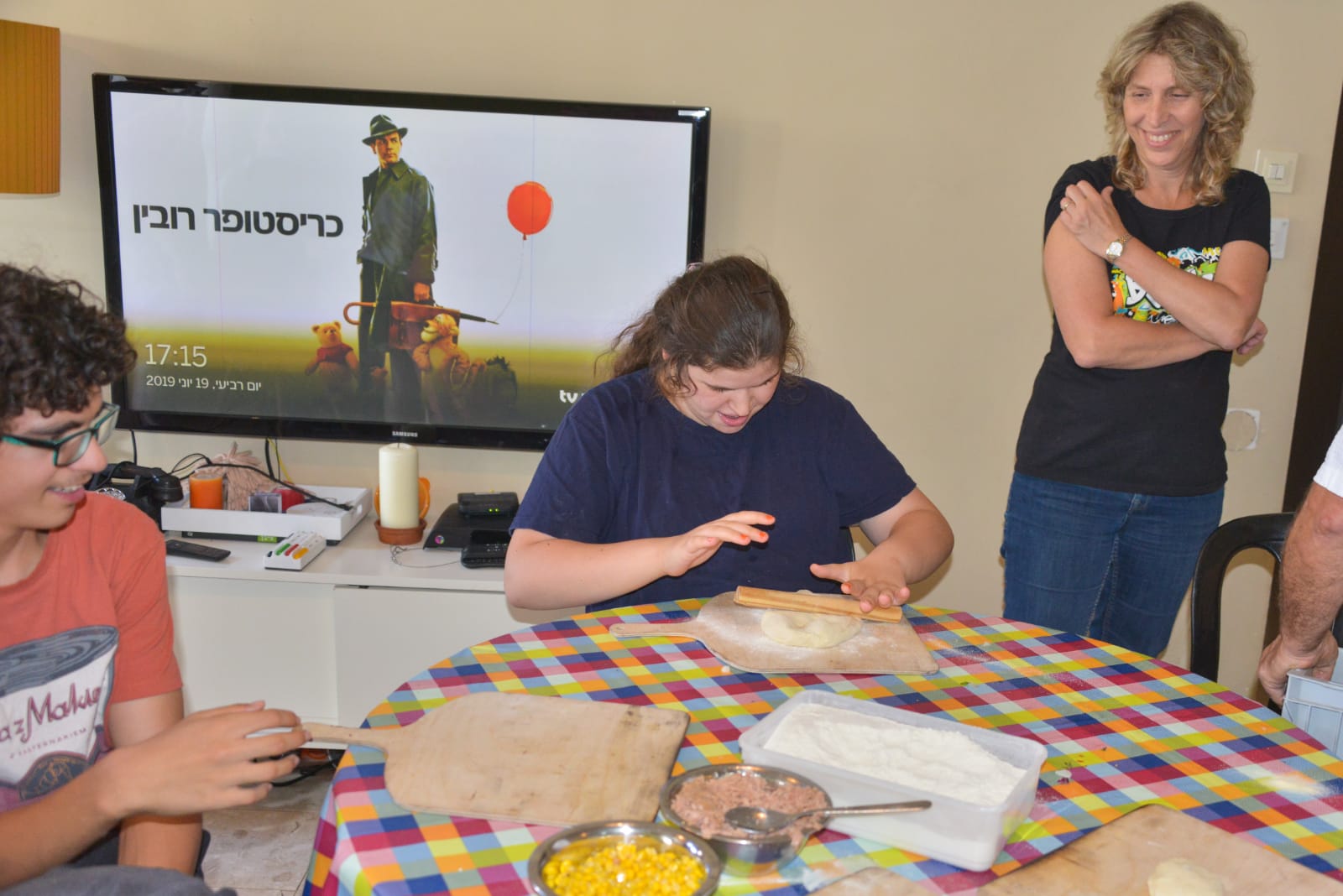 ילדי פרוייקט כפתור והשף צחי בוקששתר