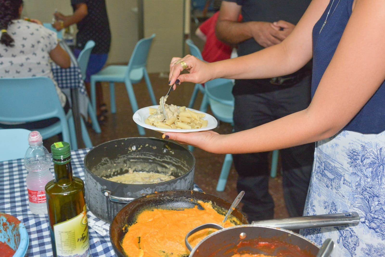 סדנת פסטה ואוכל איטלקי במחלקת הנוער