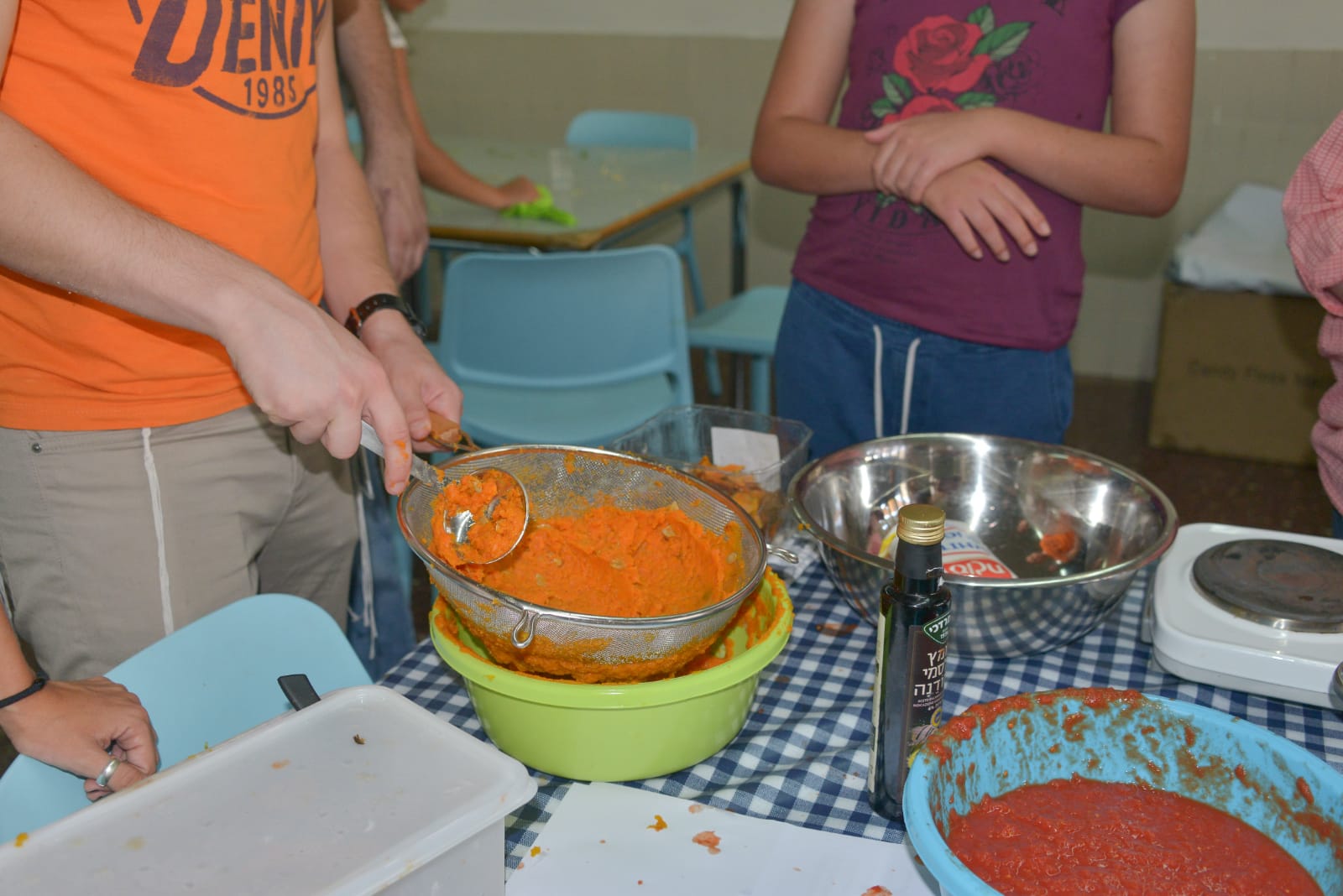סדנת פסטה ואוכל איטלקי במחלקת הנוער