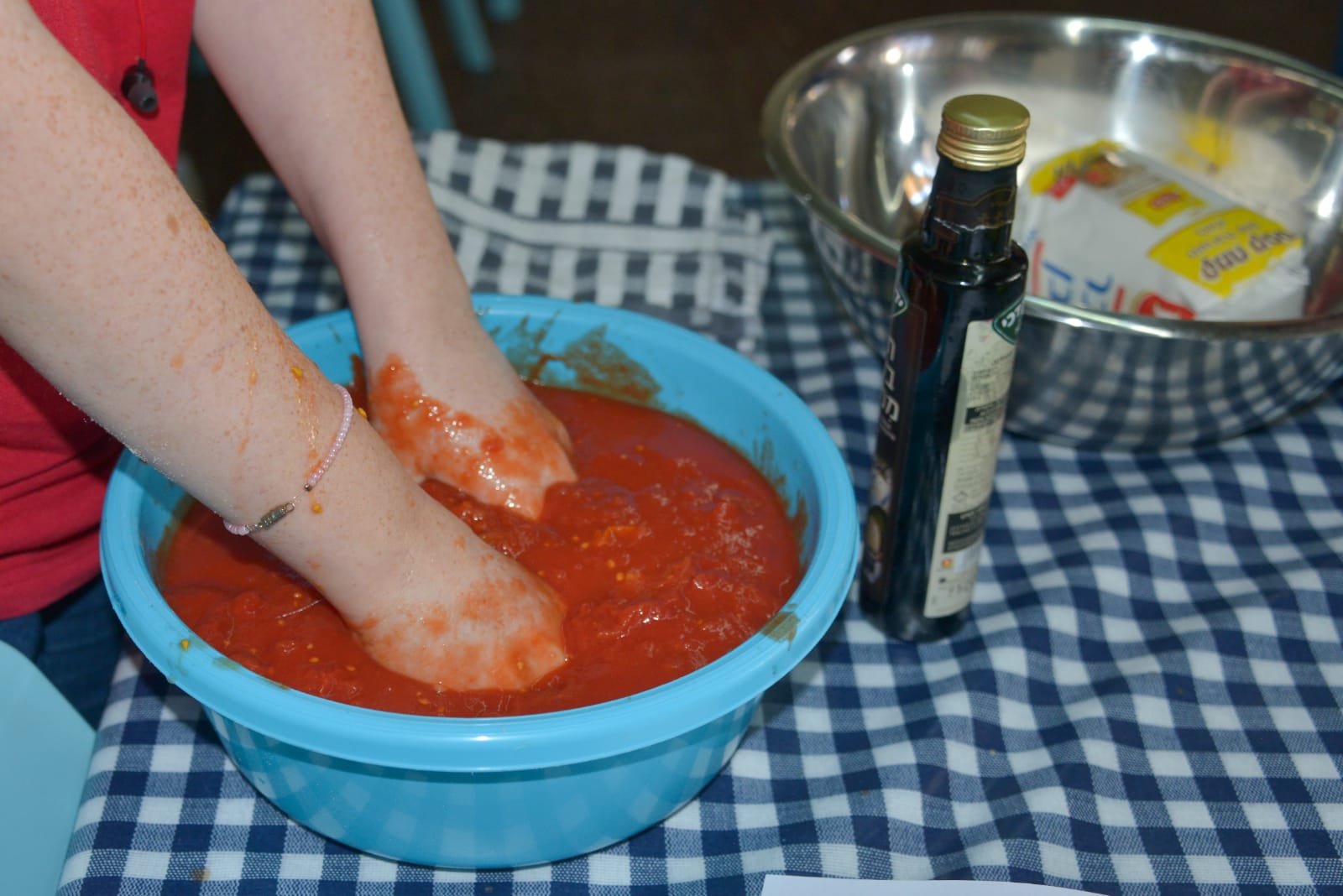 סדנת פסטה ואוכל איטלקי במחלקת הנוער