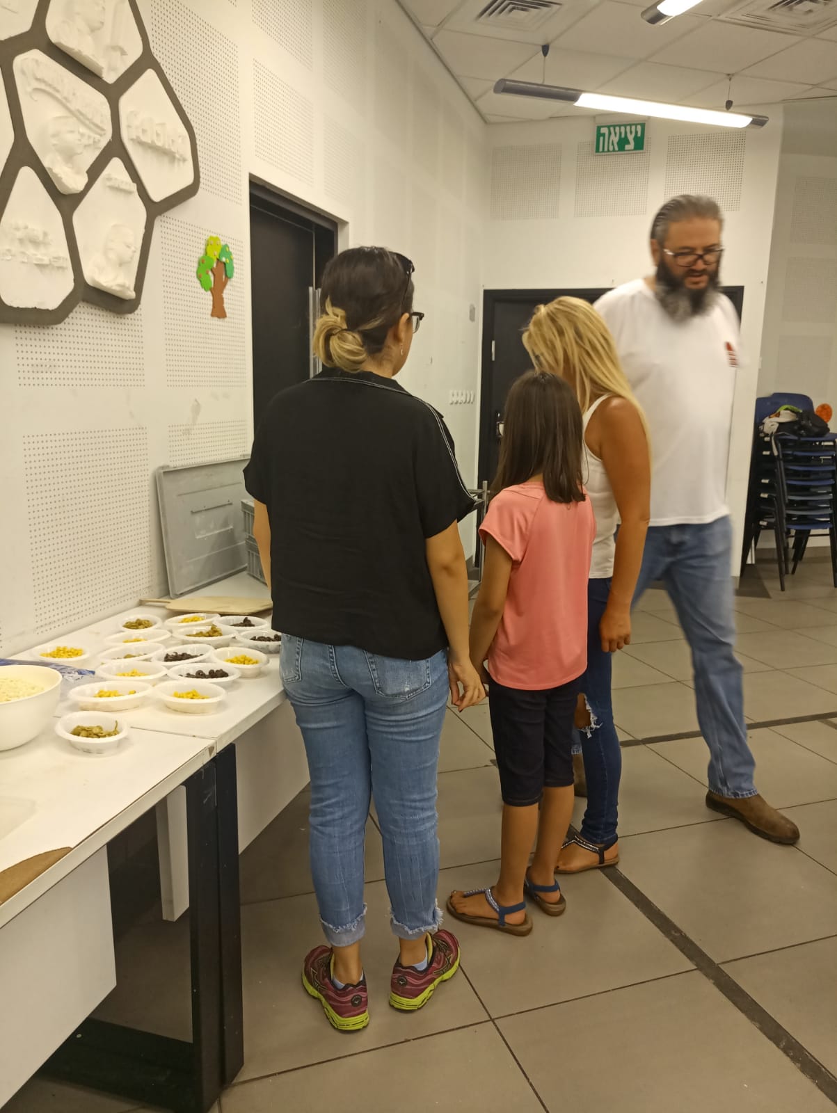 סדנת פיצה עם ילדים עיוורים בת"א