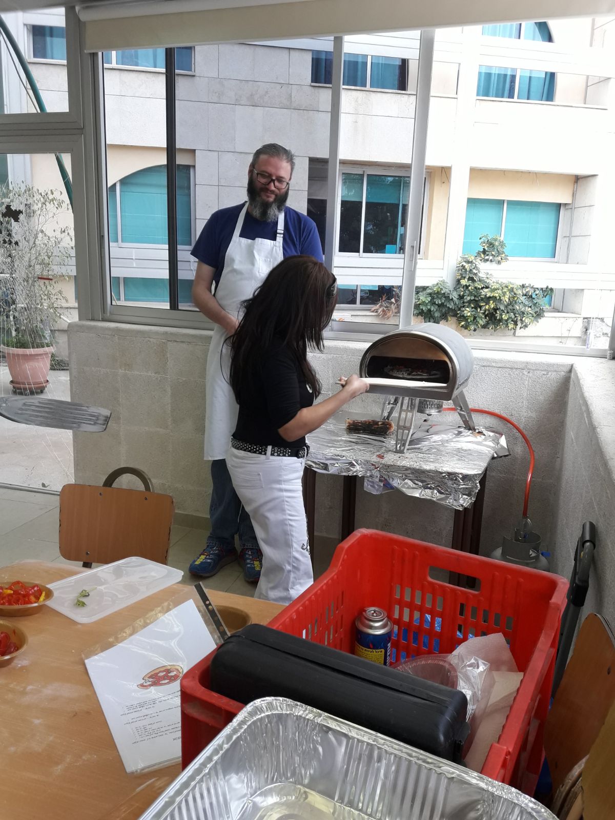 סדנת פיצה לחולות ומחלימות מסרטן