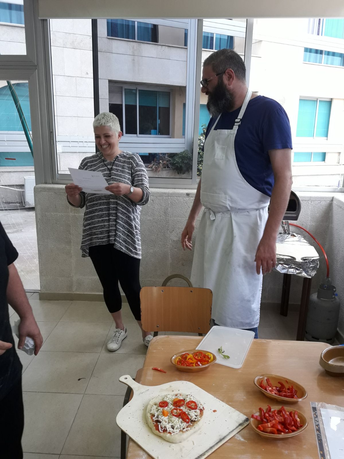 סדנת פיצה לחולות ומחלימות מסרטן