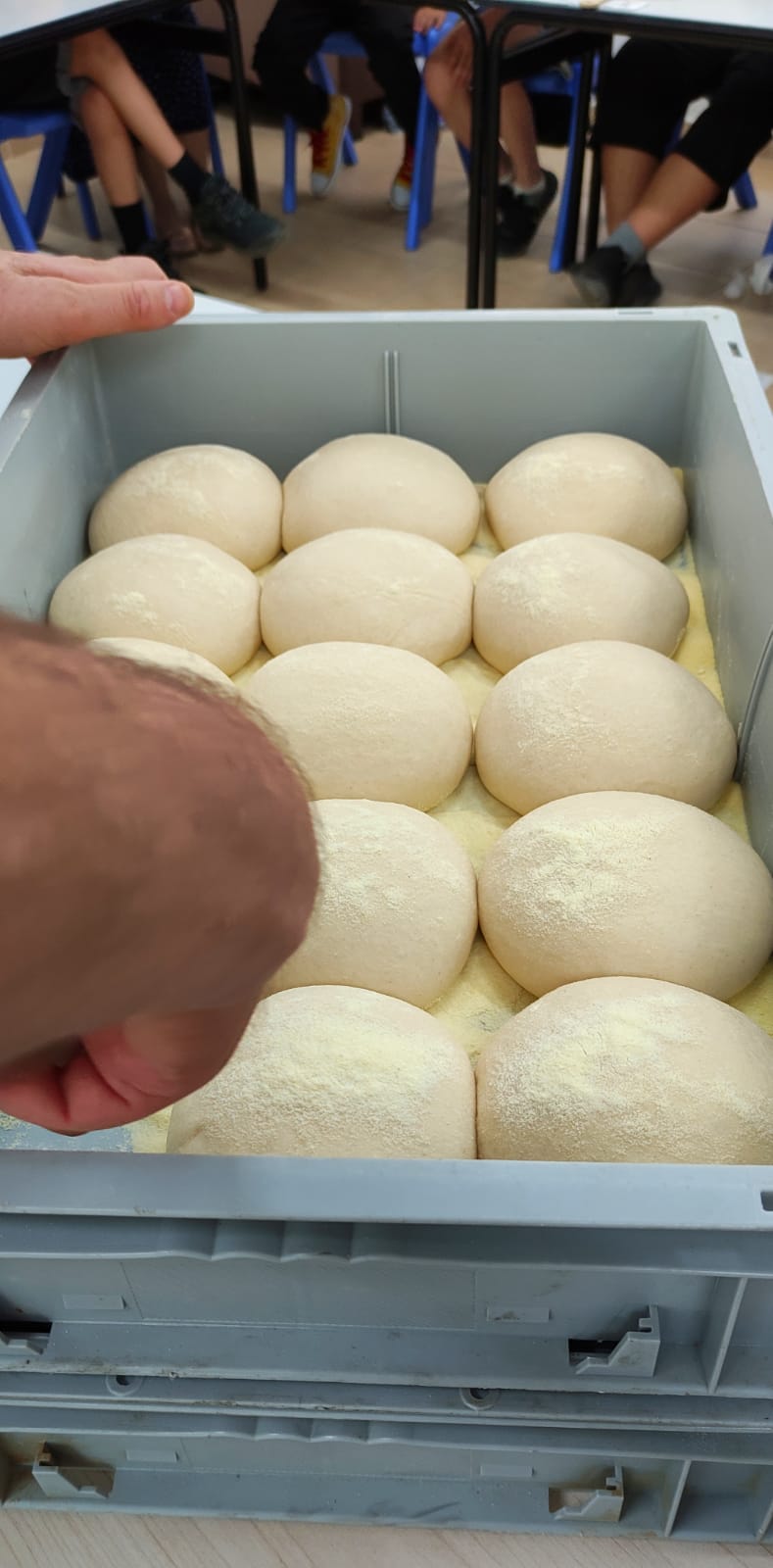 סדנת פיצה לילדי ביה"ס הראל בלוד